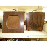 2 X VINTAGE WOODEN CASED SPEAKERS INCLUDING CELEST