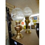 2 X OIL LAMPS