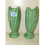 2 X SYLVAC VASES 2452 23 CMS