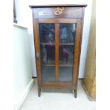 OAK DISPLAY CABINET