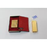 DUPONT PARIS LIGHTER DT5216 & SWISS DUNHILL US RE24163 ROLLAGAS LIGHTER