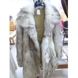 VINTAGE FAUX FUR ECHT PELZ COAT SIZE 36