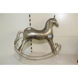 METAL ROCKING HORSE 44 CMS