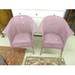 2 LLOYD LOOM CHAIRS