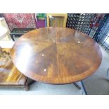 LARGE CIRCULAR DINING TABLE