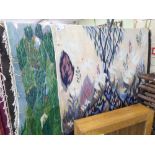 3 X WALL HANGING RUGS