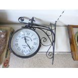 2 REPRODUCTION PADDINGTON STATION WALL CLOCKS