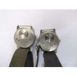 2 X MILITARY CWC WATCHES