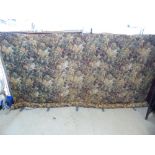 LARGE TAPESTRY WALL HANGING, 3 MTRS HIGH X 2.5 MTRS WIDE