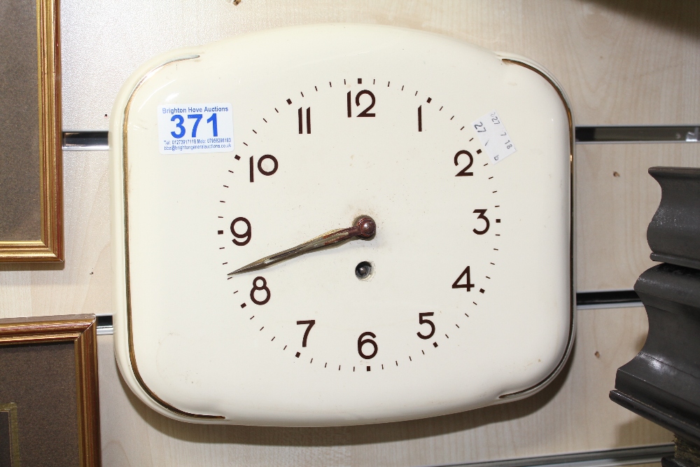 VINTAGE GERMAN EMES CERAMIC CLOCK