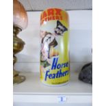 MARX BROTHERS 'HORSE FEATHERS' CERAMIC STICK STAND / VASE