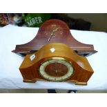 2 X MANTEL CLOCKS