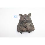 BRONZE CAT DOOR KNOCKER