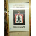 "BROADWAY IN FASHION" COUNCIL OF FASHION DESIGNERS OF AMERICA POSTER 50 X 70 CMS