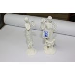 PAIR OF ROYAL WORCESTER ART DECO STYLE FIGURES