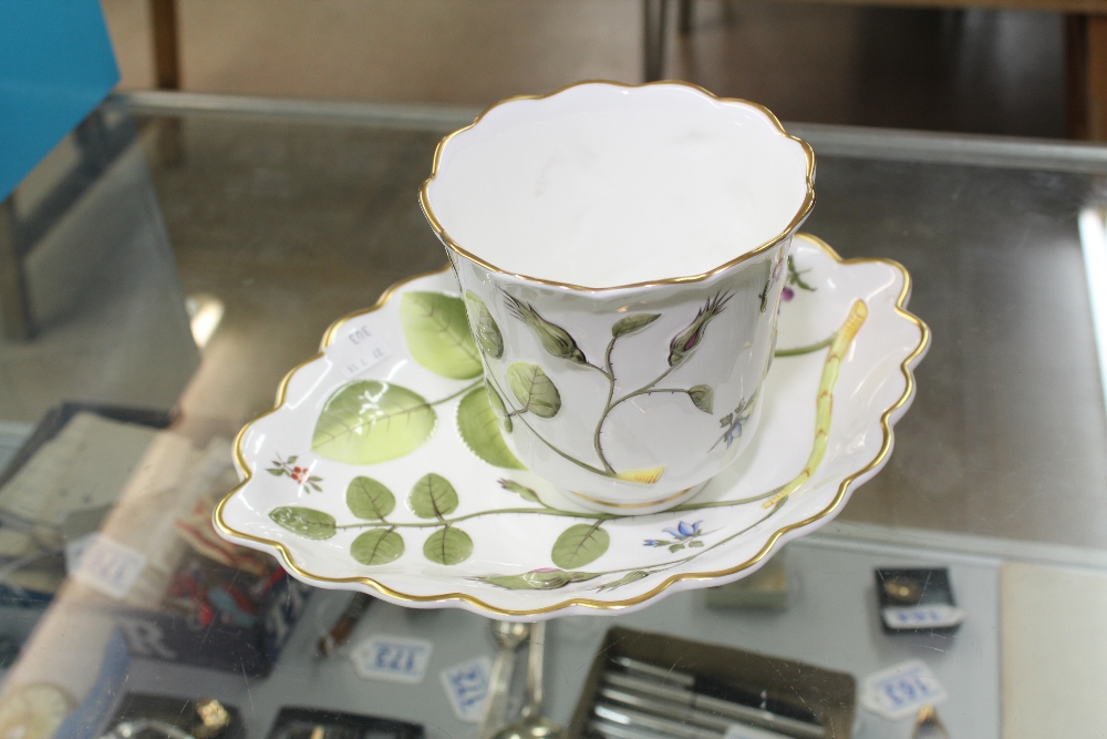 ROYAL WORCESTER LIMITED EDITION 'BLIND EARL' PATTERN JARDINIERE & OVAL DISH - Image 2 of 5