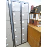 2 X 6 DOOR METAL LOCKERS