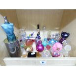 COLLECTION OF PERFUME BOTTLES