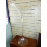 LARGE, FLOOR STANDING COCKTAIL GLASS 103 CMS