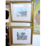 SIGNED PHILIP MARTIN LIMITED EDITION PRINTS OF BRIGHTON, THE LANES & PALACE PIER 37 X 33 CMS
