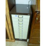 10 DRAWER METAL FILING CABINET