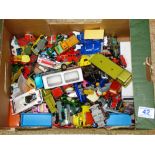 ASSORTED DIE CAST TOY VEHICLES INCLUDING CORGI & MATCHBOX