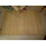 SISAL RUG WITH COTTON TAPE & EMBROIDERY EDGE 143 X 200 CMS