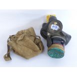 MILITARY GAS MASK & ANTI GAS OINTMENT
