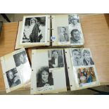 2 PHOTO ALBUMS CONTAINING CANDID, SIGNED & PUBLICITY PHOTOGRAPHS, INCLUDING, KEN DODD, DANNY LA RUE,