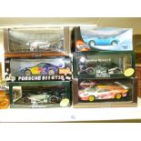 6 X BOXED MODEL CARS INCLUDING HOT WHEELS