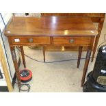 EARLY MAHOGANY SIDE TABLE