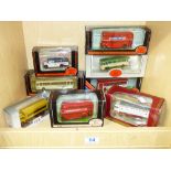 QUANTITY OF DIE CAST BOXED VEHICLES