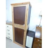 1940s STORAGE CUPBOARD WITH 'H.H NEWELL BRIGHTON' TO INSIDE SHELF