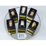 6 X COLLECTORS THIMBLES BY FRANCESCA