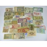 QUANTITY OF FOREIGN BANK NOTES