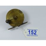 BRASS ALLCOCK & CO FISHING REEL