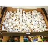 LARGE QUANTITY OF CRESTED WARE + OTHERS