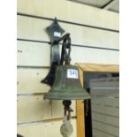METAL WALL BRACKET WITH BELL