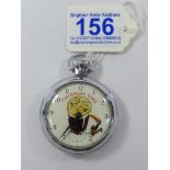 INGERSOL GUINNESS TIME TOUCAN POCKET WATCH NEAR MINT CONDITION