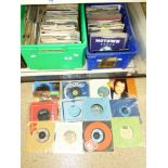 QUANTITY OF VINYL 7 inch SINGLES INCLUDING BAD MANNERS & STEVIE WONDER