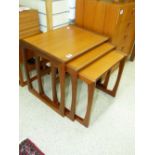 MID CENTURY NEST OF 3 TABLES