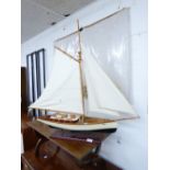 MODEL SAILING YACHT