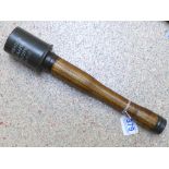 WW11 INERTGERMAN 'POTATO MASHER' STICK GRENADE