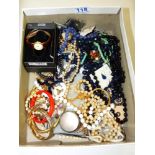 QUANTITY OF COSTUME JEWELLERY