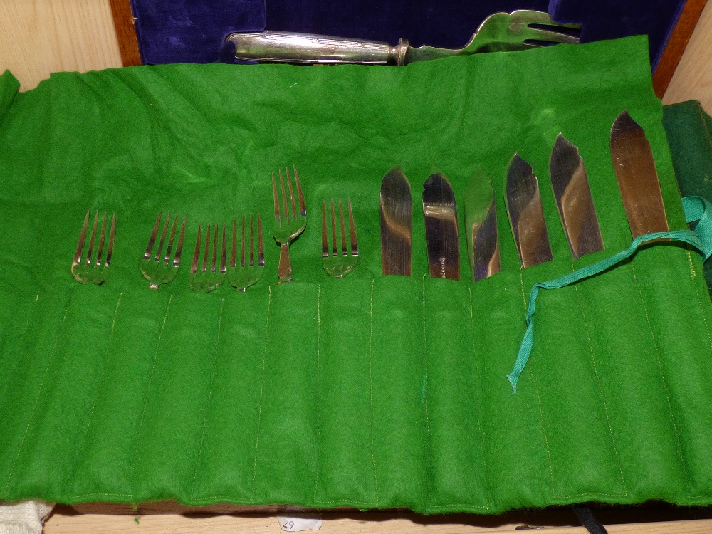 QUANTITY OF FLATWARE & PLATED ITEMS - Image 6 of 6