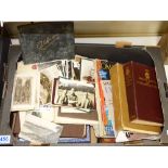 QUANTITY OF EPHEMERA INCLUDING PHOTOS, CDVs & OTHERS