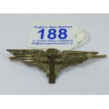 WW2 FREE FRENCH AIRBOURNE CAP BADGE