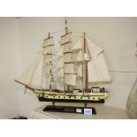 MODEL OF 'THE ONEDIN' SAILING SHIP 44 X 52 CMS