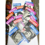 20 X 1960s COPIES OF THE BEATLES MONTHLY BOOK