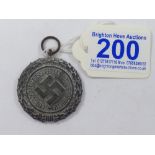 WW2 LUFTSCHUTZ (AIR RAID POLICE) MEDAL DATED 1938